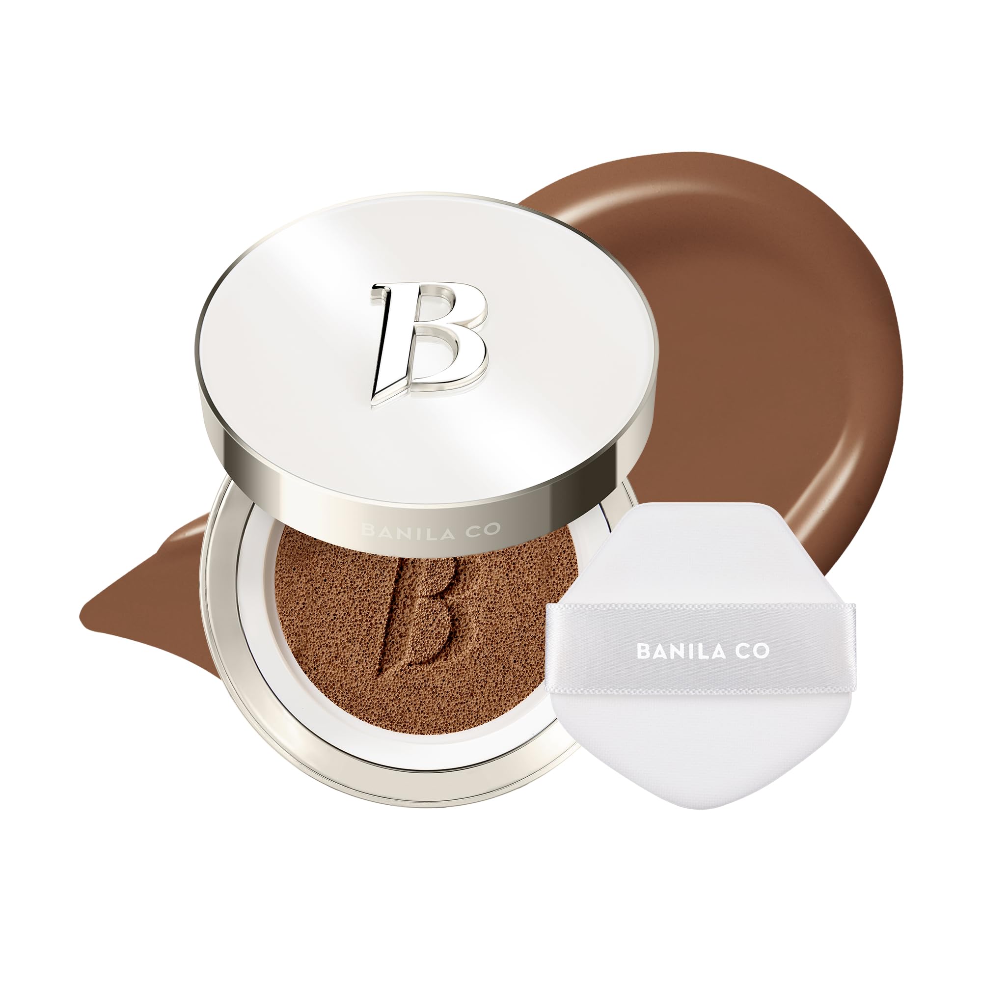 BANILA CO Covericious Ultimate Cover Cushion | Pore Blurring & Seamless Finish | Up to 100HR Long-Wear Matte Foundation | 20 Inclusive Shades | Korean Cushion Foundation (14g / 0.49 oz), 23N MEDIUM