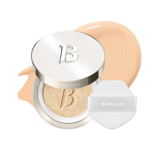 BANILA CO Covericious Ultimate Cover Cushion | Pore Blurring & Seamless Finish | Up to 100HR Long-Wear Matte Foundation | 20 Inclusive Shades | Korean Cushion Foundation (14g / 0.49 oz), 23N MEDIUM