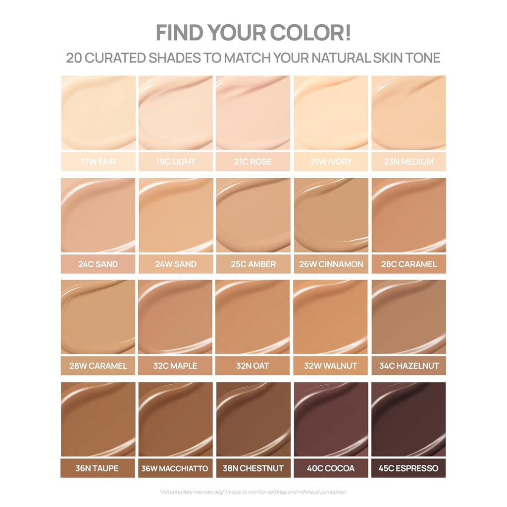 BANILA CO Covericious Ultimate Cover Cushion | Pore Blurring & Seamless Finish | Up to 100HR Long-Wear Matte Foundation | 20 Inclusive Shades | Korean Cushion Foundation (14g / 0.49 oz), 23N MEDIUM